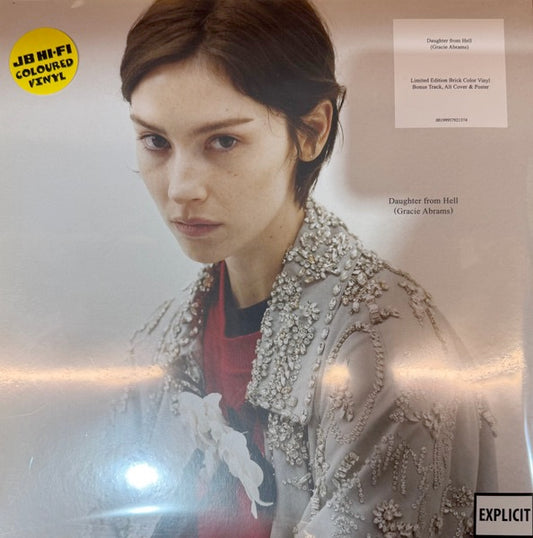 Image of Front Cover of 2xLP - NEW/NEW - GRACIE ABRAMS, Daughter from Hell (Polydor; 5792137, Europe 2026, Gatefold, Poster, Brick Red Vinyl, Alternative Cover. Bonus Tracks), , Gracie Abrams  highly anticipated third studio album, Daughter from Hell. - 2956182S