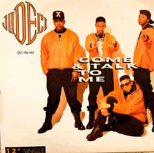 Image of Front Cover of LP - VG/VG - JODECI, Come & Talk To Me (Uptown Records; MCA12 54354, US 1992, Picture Sleeve), light marks only,  - 2646287S