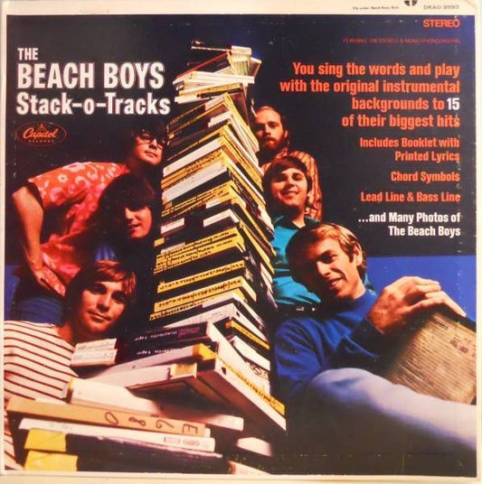 Image of Front Cover of LP - VG/VG - THE BEACH BOYS, Stack-O-Tracks (Capitol Records; DKAO 8-2893, US 1969 Reissue, Gatefold, Booklet), ,  - 2616523C