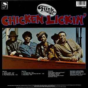 Image of Back Cover of LP - VG+/VG+ - FUNK INC., Chicken Lickin' (BGP Records ; BGPD 1042, UK 2016, Picture Sleeve), ,  - 2646289S