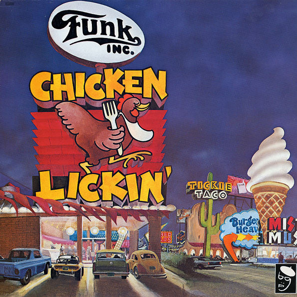 Image of Front Cover of LP - VG+/VG+ - FUNK INC., Chicken Lickin' (BGP Records ; BGPD 1042, UK 2016, Picture Sleeve), ,  - 2646289S