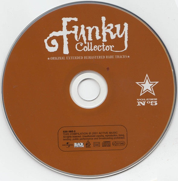 Image of Label Cover of CD - VG+/VG+ - VARIOUS, Funky Collector - Volume N 5 (Airplay Records; 520 085-2, France 2001, Digipak), ,  - 2616550C