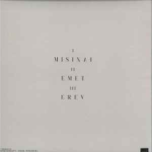 Image of Back Cover of 12" EP - VG+/VG+ - HOLY TONGUE, Holy Tongue (Amidah; Amidah001, UK 2020, Picture Sleeve), Slightest spine damage, and one or two very light hairlines,  - 3026246E