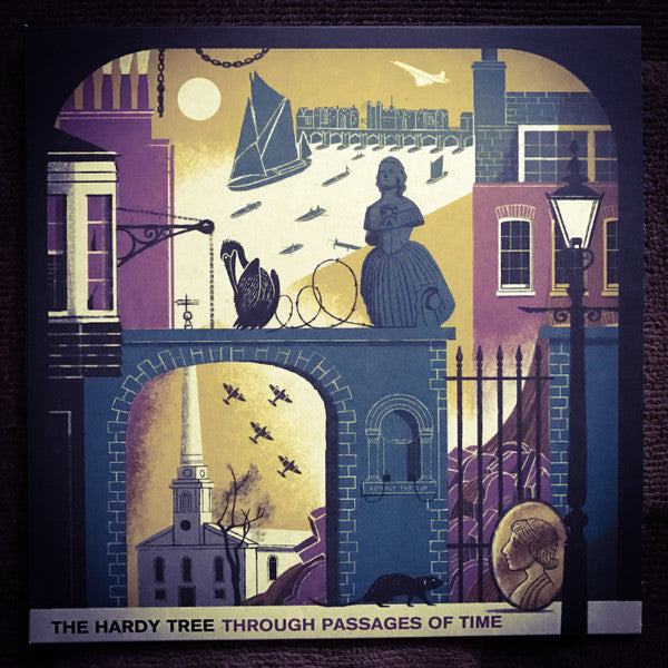 Image of Front Cover of LP - EX/VG+ - THE HARDY TREE, Through Passages Of Time (Clay Pipe Music; pipe 014, UK 2016, Inner, Turquoise), , Limited turquoise vinyl in an edition of 500 hand-numbered copies only. - 2616561C