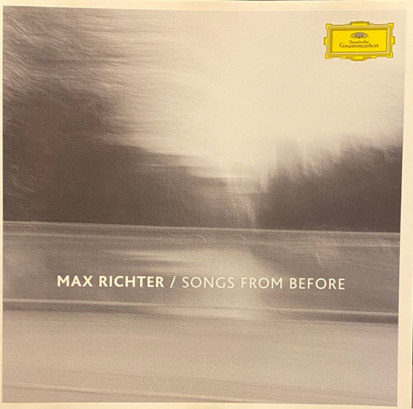 Image of Front Cover of CD - VG+/VG+ - MAX RICHTER, Songs From Before (Deutsche Grammophon; 479 5566, Europe 2014 Reissue, Jewel Case), ,  - 2616564C