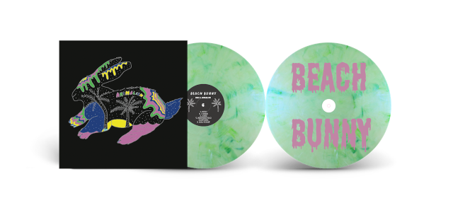 Image of Front Cover of 2xLP - NEW/NEW - BEACH BUNNY, The Early Days: Animalism, Pool Party, Crybaby (Many Hats Distribution; BUNNY-004LP, UK 2026, Poseidon 2LP), , Chicago band Beach Bunny revisits their first three original releases, Animalism, Pool Party, and Crybaby. Featuring fan-favorite tracks “February,” “July,” and “6 Weeks,” this revamped edition reintroduces the band’s roots over a decade later.Begun a decade ago as a Trifilio solo project, Beach Bunny have amassed a loyal fanbase thanks to thi