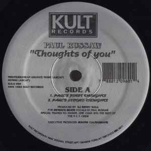 Image of Front Cover of 12" - VG+/VG+ - PAUL RUSSAW, Thoughts Of You (Kult Records ; KULO 966, US 1995, Company Sleeve), original company sleeve - still in shrink - opened,  - 2746052S