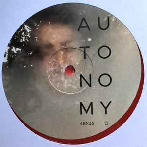 Image of Label Cover of LP - VG+/G+ - THE GOLDEN FILTER, Autonomy (4GN3S; 4GN3S-02, UK 2019, Red Vinyl), Lots of light hairlines on disc.,  - 2716052C