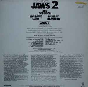 Image of Back Cover of LP - VG/VG+ - JOHN WILLIAMS, Jaws 2 ( Der Weisse Hai , Teil 2) - The Original Motion Picture Soundtrack (MCA Records; 0062.120, Germany 1978), Light wear on front cover,  - 2746012S