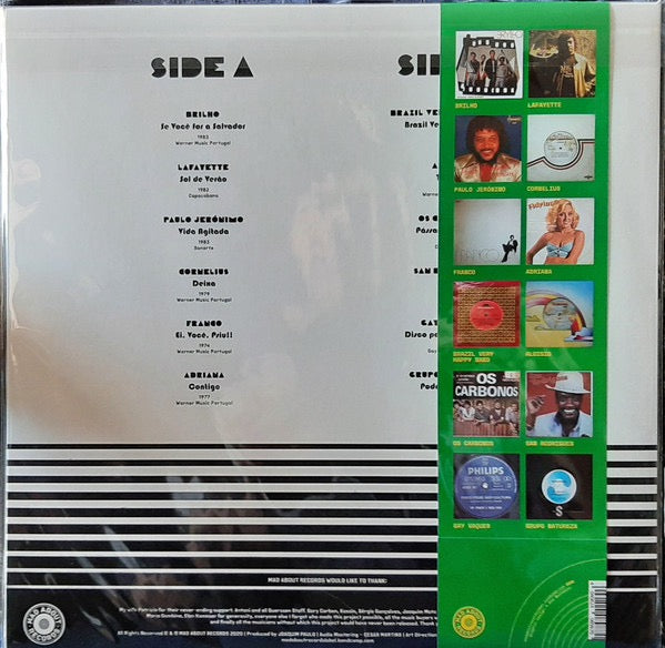 Image of Back Cover of LP - VG+/VG+ - VARIOUS, Disco   Cultura (Mad About Records; MAR 035, Portugal 2021 Reissue, 180g Vinyl With OBI), ,  - 2716035C