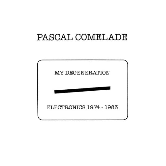 Image of Front Cover of 5xLP - VG+/VG+ - PASCAL COMELADE, My Degeneration Electronics 1974-1983 (Vinyl-On-Demand; VOD130, Germany 2014, Box Set, 5 Inners & Booklet, Ltd to 500, hand numbered certificate), No. 298.,  - 2746015S