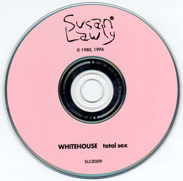 Image of Label Cover of CD - VG+/VG - WHITEHOUSE, Total Sex (Susan Lawly; SLCD009, UK 1994, Jewel Case), Slight marks on disc, plays fine ,  - 2636125E