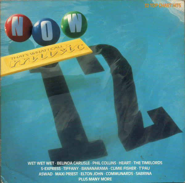 Image of Front Cover of 2xLP - VG/VG - VARIOUS, Now That's What I Call Music 12 (Virgin EMI; NOW 12, UK 1988, Gatefold), ,  - 2716071C