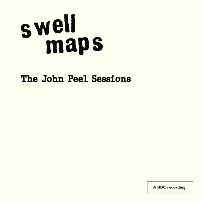 Image of Front Cover of LP - NEW/NEW - SWELL MAPS, The John Peel Sessions (mute; LMAPS4LP, UK 2026 Reissue, Black Vinyl), , Noisy, chaotic, and defiantly experimental, Swell Maps may not have found commercial success in their time, but their impact on music is undeniable. An inspiration to bands such as R.E.M., Sonic Youth, Dinosaur Jr., Pavement and Nirvana, with Kurt Cobain famously being a fan and often seen sporting a Swell Maps T-Shirt. A democracy within the confines of punk’s anything is possible, me
