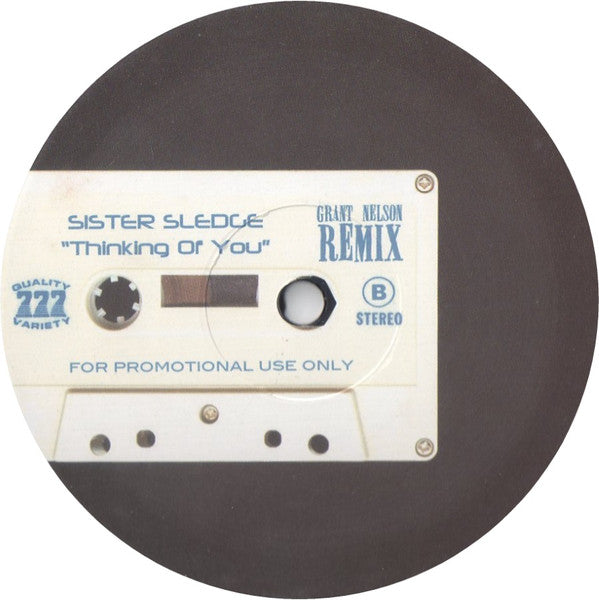 Image of Back Cover of 12" - /G+ - JILL SCOTT / SISTER SLEDGE, Golden / Thinking Of You (Grant Nelson Remixes) (Not On Label (Jill Sc; DJ EDIT 01, UK 2005, Unofficial Release), Light scuffs and marks.,  - 2716128C