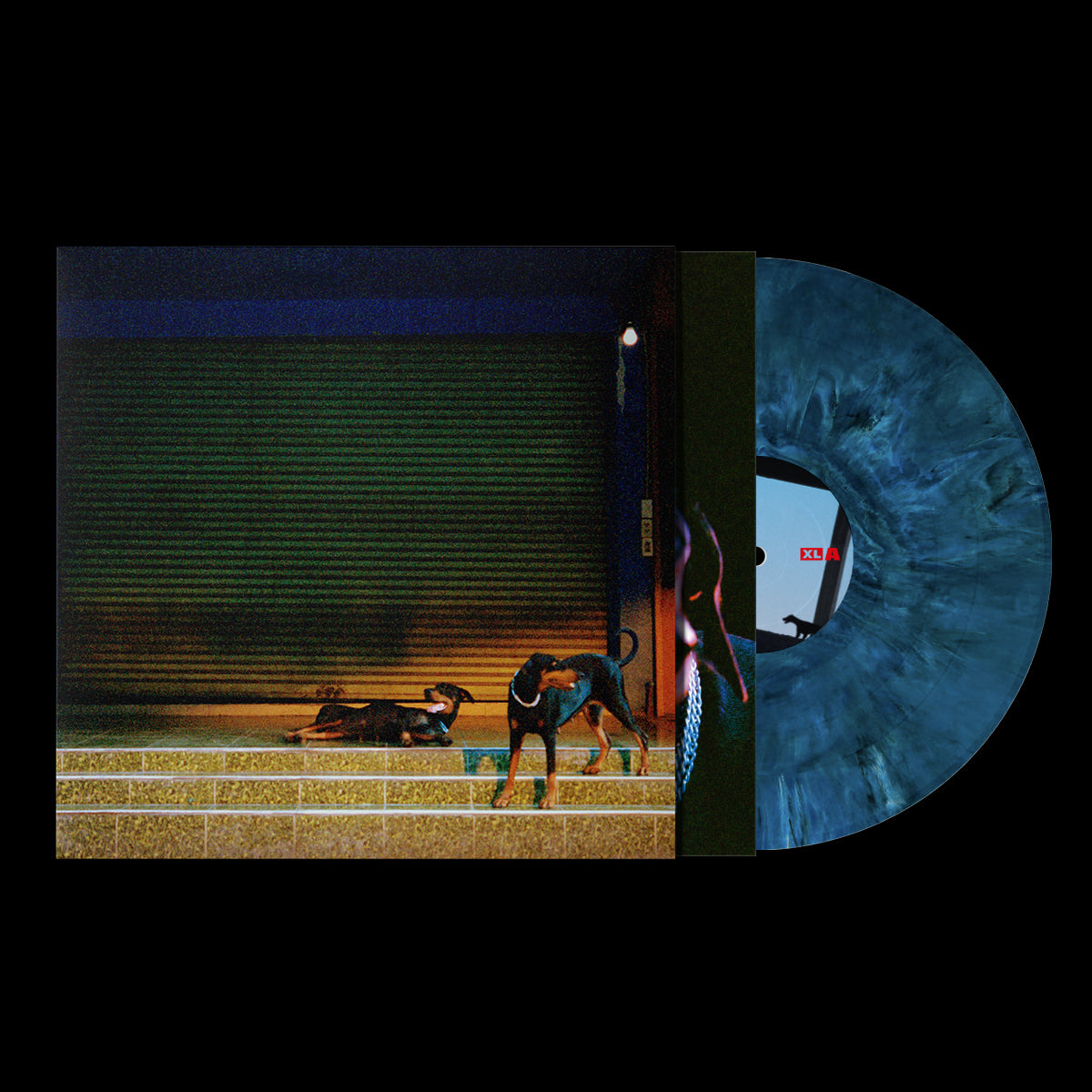 Image of Back Cover of LP - NEW/NEW - OVERMONO, Pure Devotion (XL; XL1668LPE, UK 2026, Blue Marble Vinyl), , Pure Devotion is Overmono’s most ambitious project to date. It’s the sound of beautiful imperfections, machine malfunctions and happy accidents, harnessed by the unflinching confidence that Overmono - aka brothers Tom and Ed Russell - have gained through years at the vanguard of underground electronic music, and subsequent breakthrough as one of the defining dance music acts of the decade. Across the