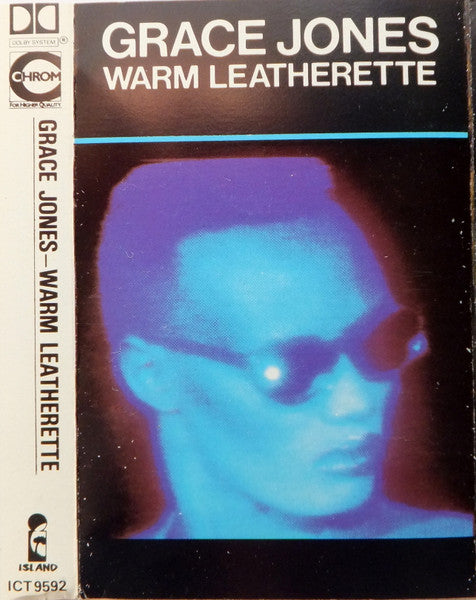 Image of Front Cover of Cassette - VG/VG+ - GRACE JONES, Warm Leatherette (Island Records; ICT 9592, UK ), ,  - 3256034S