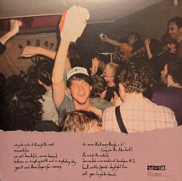 Image of Back Cover of LP - NEW/NEW - LOS CAMPESINOS!, We Are Beautiful, We Are Doomed (Heart Swells; HS011LP, UK 2026 Reissue, Insert, Transparent Bath Water Vinyl), , For the first time ever, Los Campesinos! are proud to offer new pressings of their first three studio albums on their very own record label; Heart Swells. - 2956340S