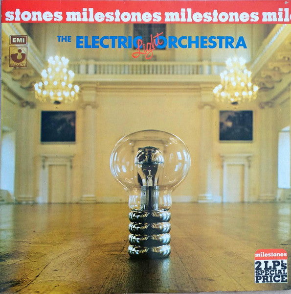 Image of Front Cover of LP - VG+/VG - THE ELECTRIC LIGHT ORCHESTRA, Milestones - E.L.O 1 / E.L.O. 2 (Harvest; 1A 138-52658, Europe Reissue), ,  - 2716076C