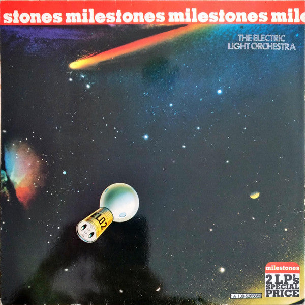 Image of Back Cover of LP - VG+/VG - THE ELECTRIC LIGHT ORCHESTRA, Milestones - E.L.O 1 / E.L.O. 2 (Harvest; 1A 138-52658, Europe Reissue), ,  - 2716076C
