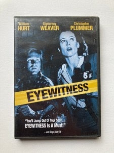 Image of Front Cover of DVD - VG+/VG+ - PETER YATES, Eyewitness (Anchor Bay; DV12960, US , Region 1 US), ,  - 2636194E