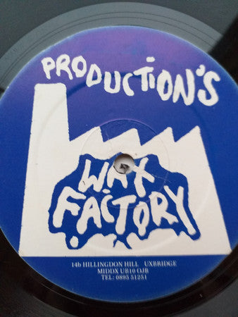 Image of Back Cover of 12" - /VG - SMOOTH & SIMMONDS, Pucker Tunes Vol.1 (Wax Factory Productions; WF 005, UK 1990), light marks only. highlighter on label,  - S