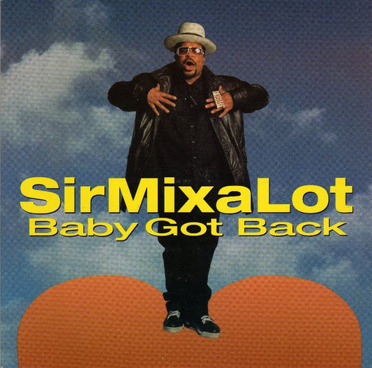 Image of Front Cover of 7" - VG/VG - SIR MIX-A-LOT, Baby Got Back (Def American Recordings; DEFA 20, UK 1992), Light marks. Plays well. Wear to sleeve with large sticker on front,  - 2726085E