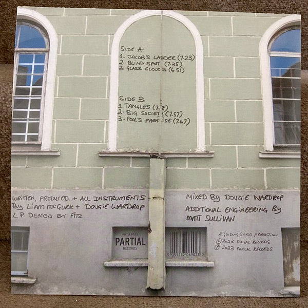 Image of Back Cover of LP - EX/VG+ - GUIDING SHIELD, Textures of Dub (Partial Records; PRTLLP021, UK & Europe 2023, Glossy Sleeve), ,  - 2716121C