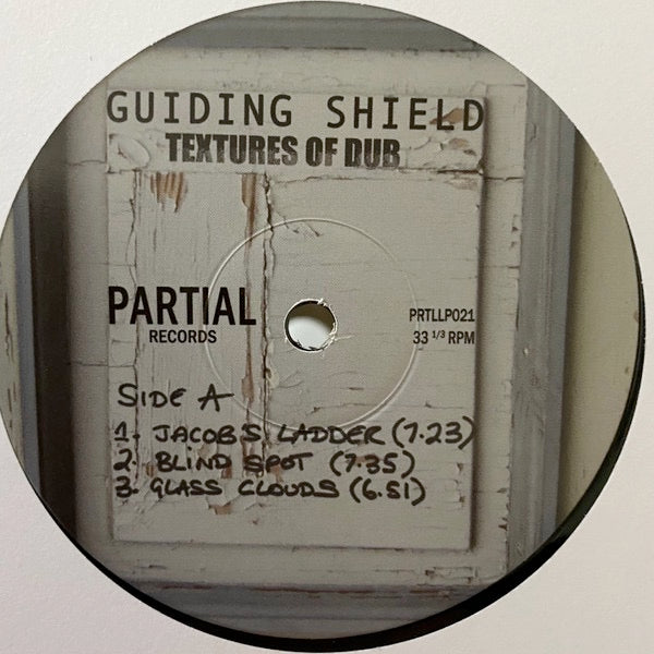 Image of Label Cover of LP - EX/VG+ - GUIDING SHIELD, Textures of Dub (Partial Records; PRTLLP021, UK & Europe 2023, Glossy Sleeve), ,  - 2716121C