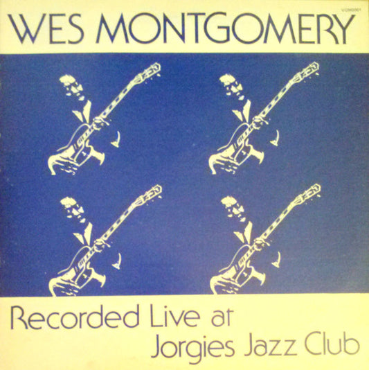 Image of Front Cover of LP - G+/VG - WES MONTGOMERY, Live At Jorgies (VGM Records; VGM0001, US 1980, Picture Sleeve), Light marks only, shelf & ring wear to sleeve, sellotaped on one side.,  - 2726032E