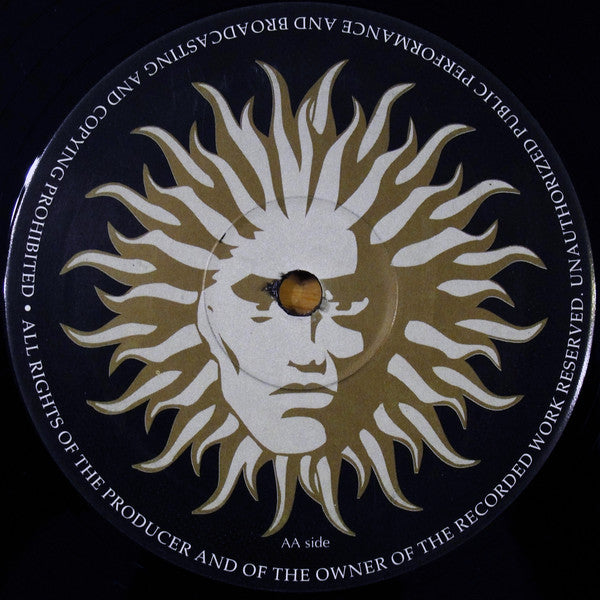 Image of Back Cover of 12" - /VG - KRUST, Jazz Note / Burning (V Recordings; V-006, UK 2000 Reissue, Plain Sleeve), ,  - 2716141C
