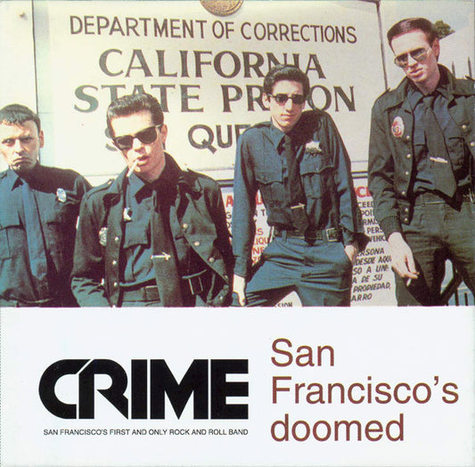 Image of Front Cover of CD - VG+/VG+ - CRIME, San Francisco's Doomed (Solar Lodge Records; Doomed Two, UK 1991, Jewel Case), ,  - 2736027E