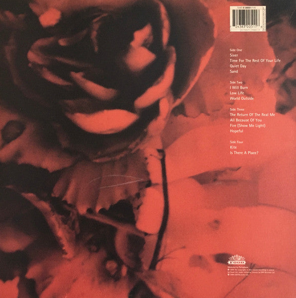 Image of Back Cover of 2xLP - VG+/VG - STRANGELOVE, Time For The Rest Of Your Life (Food; FOODLP11, UK 1994, Promo, 2 Inners, Limited Edition. Numbered.), Original promo LP ( promo sticker on barcode). No.2826. Light hairlines on the discs.,  - 2726134E