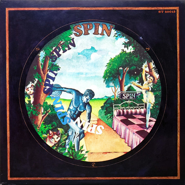 Image of Front Cover of 12" - G+/VG - SPIN, Spin (Ariola Records America; ST 50013, US 1976, Picture Sleeve), Edge Wear to sleeve, as well as a small circular hole top right to sleeve. Vinyl looks in great shape.,  - 2726011E