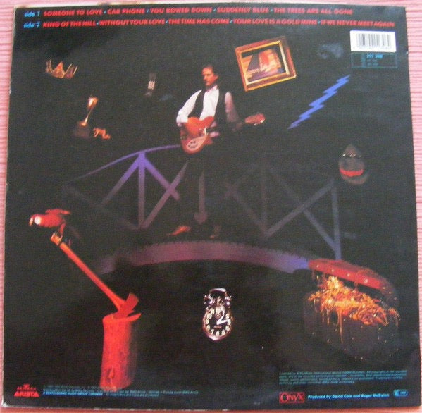 Image of Back Cover of LP - VG/VG - ROGER MCGUINN, Back From Rio (Arista; 211 348, Hungary 1991), With bonus tour flyer,  - 2716094C
