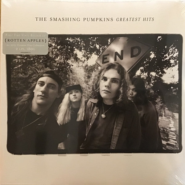 Image of Front Cover of 2xLP - VG+/EX - THE SMASHING PUMPKINS, Rotten Apples: Greatest Hits (Capitol Records; 6560817, Europe 2024 Reissue, Gatefold, Insert, 180 Gram Vinyl), Slight Edge Wear,  - 2726166E