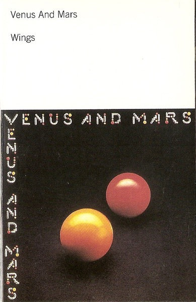 Image of Front Cover of Cassette - VG/VG+ - WINGS, Venus And Mars (Parlophone; 0777 7 89241 4 2, UK & Europe 1993 Reissue, The Beatles), Card insert has a small rip that has been repaired with tape.,  - 2716219C
