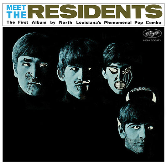 Image of Front Cover of LP - EX/VG+ - THE RESIDENTS, Meet The Residents (Ralph Records; MVD5139LP, US 2011 Reissue, Mono), Strong VG+,  - 2726148E