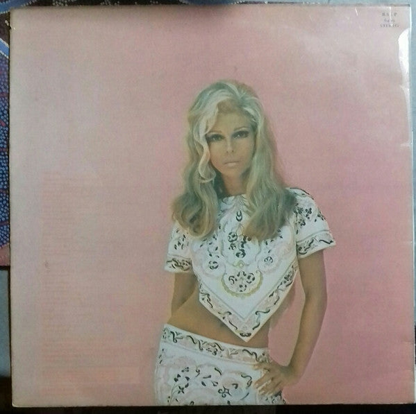 Image of Back Cover of 4015106C: LP - NANCY SINATRA, Nancy's Greatest Hits (Reprise; RS6409, US 1970, RSLP 6409 A-1 *T) Number written on front of sleeve  VG/VG