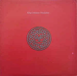Image of Front Cover of LP - VG/VG - KING CRIMSON, Discipline (EG; EGLP 49, UK 1981), NON EMBOSSED SLEEVE!! But first pressing...! Light hairlines, small creases. ,  - 1826348E