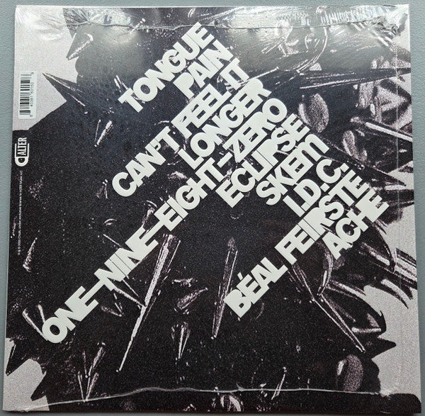 Image of Back Cover of LP - NEW/NEW - CHALK, Crystalpunk (Alter; ALT005, UK 2026, Inner, Black Smoke vinyl Limited Edition), ,  - 2716259C