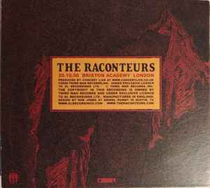Image of Back Cover of 2xCD - VG/VG+ - THE RACONTEURS, Live Brixton Academy 20.10.06 (Concert Live; none, UK 2006, Digipak), CDR. Quite light but fairly numerous scratches on discs.,  - 2736101E