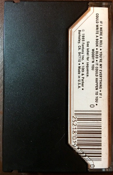 Image of Back Cover of Cassette - VG+/VG+ - THE MILES DAVIS QUINTET, Relaxin' With The Miles Davis Quintet (Original Jazz Classics; OJC 5190, US 1985 Reissue), ,  - 2716247C
