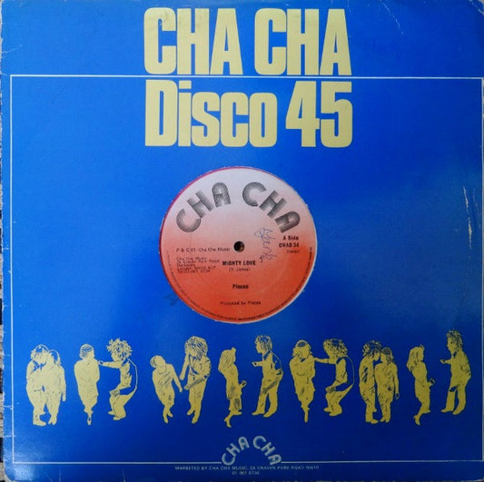 Image of Front Cover of 12" - /VG - PIECES, Mighty Love (Cha Cha Music; CHAD 33, UK 1981, Pink Vinyl), ,  - 2746145S