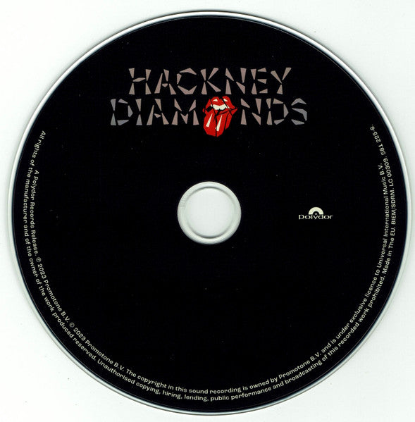 Image of Label Cover of 2xCD - VG+/VG+ - ROLLING STONES*, Hackney Diamonds (Polydor; 588 029-6, Worldwide 2023, Jewel Case), ,  - 2736109E