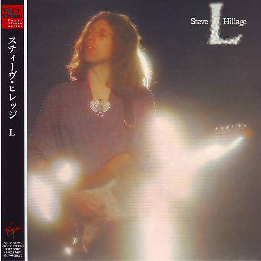 Image of Front Cover of CD - VG+/VG+ - STEVE HILLAGE, L (Virgin; VJCP-68793, Japan 2007, Card Sleeve, Insert), ,  - 2736039E