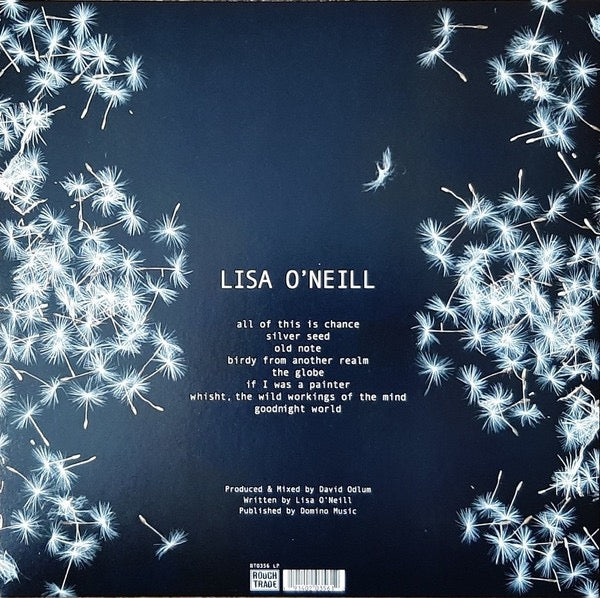 Image of Back Cover of LP - NEW/NEW - LISA O'NEILL, All Of This Is Chance (Rough Trade; RT0356 LP, UK & Europe 2023, Inner, Poster, Limited Edition, Silver Vinyl), ,  - 2736059E