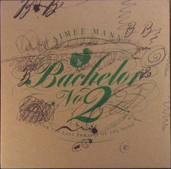 Image of Front Cover of 2xLP - VG+/VG+ - AIMEE MANN, Bachelor No. 2 (Or The Last Remains Of The Dodo) (SuperEgo Records; SE 055, USA & Canada 2020 Reissue, Textured Sleeve, 2 Inners, Green Transparent Vinyl, Ltd to 4000), ,  - 2746177S