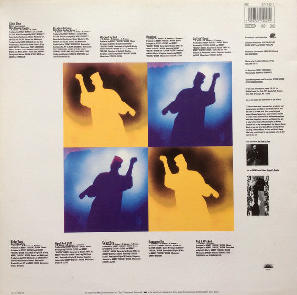 Image of Back Cover of LP - VG/VG - SHABBA RANKS, Rough & Ready Vol.1 (Epic; 471442 1, Netherlands 1992), ,  - 2726224E