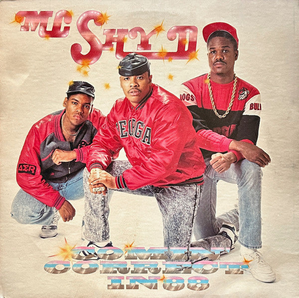 Image of Front Cover of LP - VG/VG+ - MC SHY D, Comin' Correct In 88 (Luke Skyywalker Records; XR-1005, US 1988, Picture Sleeve), ,  - 2726272E